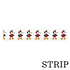 Mouse And Me Christmas Washi Tape Holiday Mouse March (MMC520026) Mouse And Me Christmas Washi Tape Holiday Mouse March (MMC520026)
