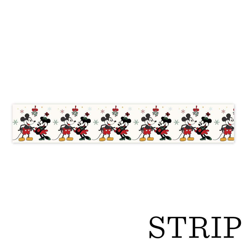 Echo Park Mouse And Me Christmas Washi Tape Mouse Mistletoe (MMC520037)