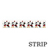 Mouse And Me Christmas Washi Tape Mouse Mistletoe (MMC520037)