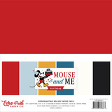 Echo Park Mouse And Me Birthday 12x12 Inch Coordination Solids Paper Pack (MMB509015)