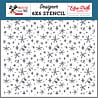 Echo Park Mouse And Me Birthday Designer Stencil Sparkles And Surprises (MMB509035)