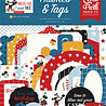 Echo Park Mouse And Me Birthday Frames & Tags (MMB509025)
