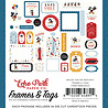 Echo Park Mouse And Me Birthday Frames & Tags (MMB509025)