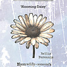 IndigoBlu Blooming Daisy A6 Red Rubber Stamp (IND1538)
