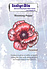 Blooming Poppy A6 Red Rubber Stamp (IND1539)