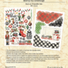 Graphic 45 Merry-ful Greetings Rub-on Transfers (4503279) Graphic 45 Merry-ful Greetings Rub-on Transfers (4503279)