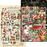 Graphic 45 Merry-ful Greetings Ephemera Set (4503281)