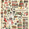 Graphic 45 Merry-ful Greetings Ephemera Set (4503281) Graphic 45 Merry-ful Greetings Ephemera Set (4503281)