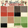 Graphic 45 Merry-ful Greetings 12x12 Inch Plaids & Stripes Pack (4503283) Graphic 45 Merry-ful Greetings 12x12 Inch Plaids & Stripes Pack (4503283)