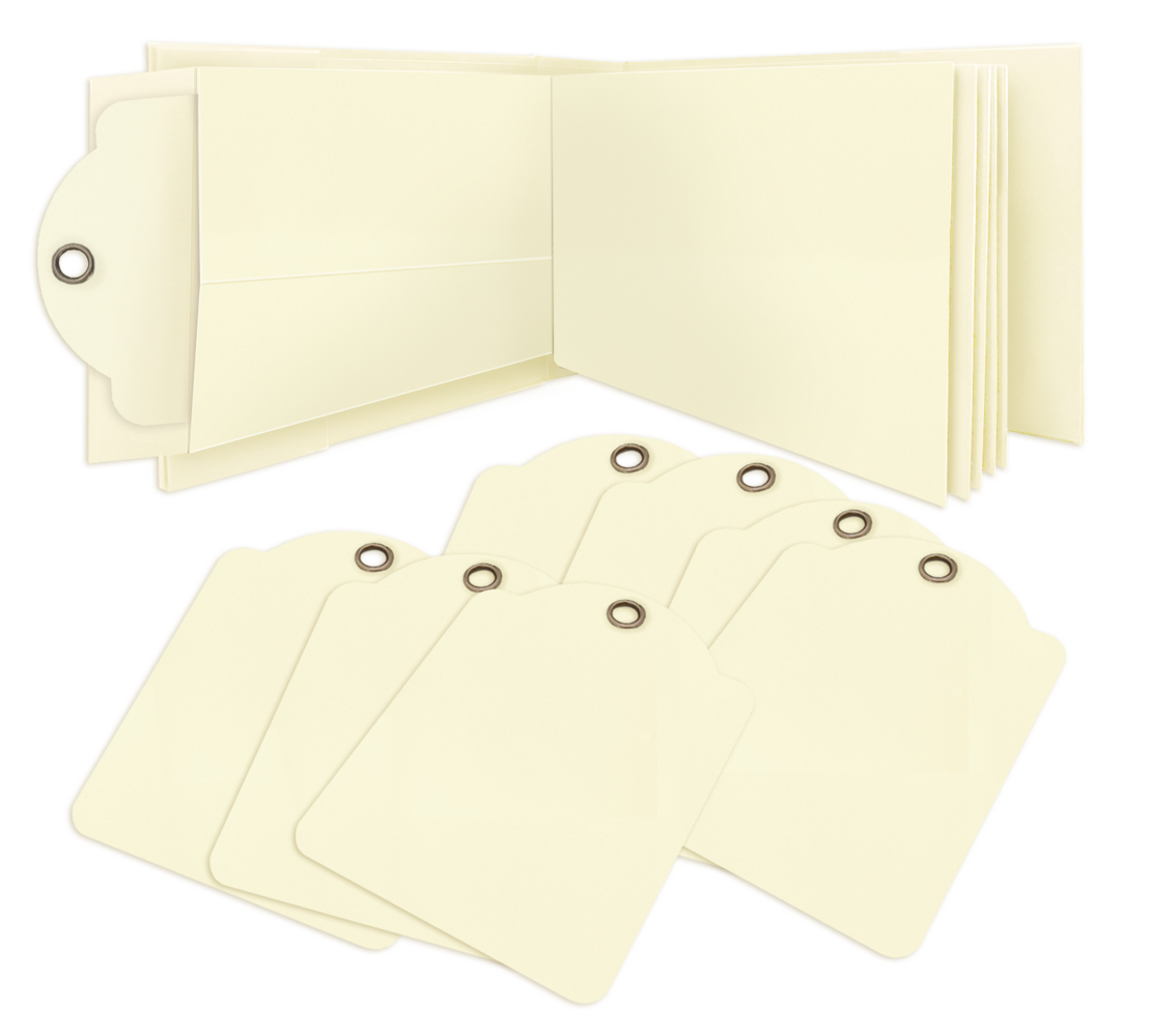 Graphic 45 Rectangle Policy Envelope Album Ivory (4503317) Graphic 45 Rectangle Policy Envelope Album Ivory (4503317)