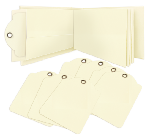 Graphic 45 Rectangle Policy Envelope Album Ivory (4503317) Graphic 45 Rectangle Policy Envelope Album Ivory (4503317)
