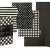 Graphic 45 Check Binder Album with Interactive Pages Black (4503316) Graphic 45 Check Binder Album with Interactive Pages Black (4503316)