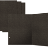 Graphic 45 Check Binder Album with Interactive Pages Black (4503316) Graphic 45 Check Binder Album with Interactive Pages Black (4503316)