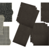 Graphic 45 Check Binder Album with Interactive Pages Black (4503316) Graphic 45 Check Binder Album with Interactive Pages Black (4503316)