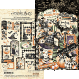 Graphic 45 BOOtiful Greetings Chipboard Pieces, Tags & Frames (4503303)