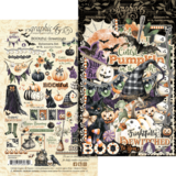 Graphic 45 BOOtiful Greetings Ephemera Set (4503304)
