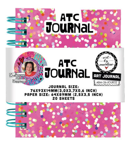 Art By Marlene Art Journal ATC-Size (ABM-26-JOUR32) Art By Marlene Art Journal ATC-Size (ABM-26-JOUR32)