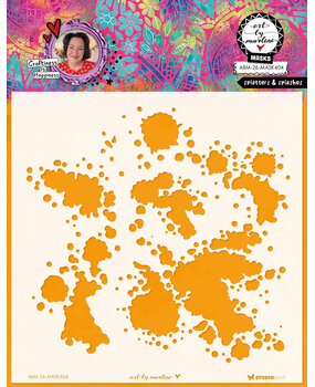 Art By Marlene Splatters & Splashes Mask (ABM-26-MASK404) Art By Marlene Splatters & Splashes Mask (ABM-26-MASK404)