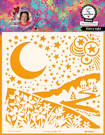 Art By Marlene Starry Night Mask (ABM-26-MASK402)