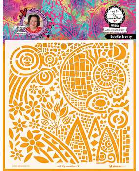 Art By Marlene Doodle Frenzy Mask (ABM-26-MASK401) Art By Marlene Doodle Frenzy Mask (ABM-26-MASK401)