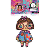 Art By Marlene Just a Girl Clear Stamp (ABM-26-STAMP968)