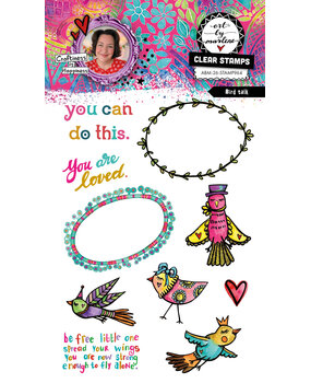 Art By Marlene Bird Talk Clear Stamp (ABM-26-STAMP964) Art By Marlene Bird Talk Clear Stamp (ABM-26-STAMP964)