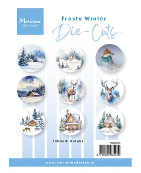 Marianne Design Die Cuts Frosty Winter (9pcs) (VK9655)
