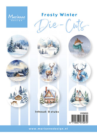 Marianne Design Die Cuts Frosty Winter (9pcs) (VK9655)