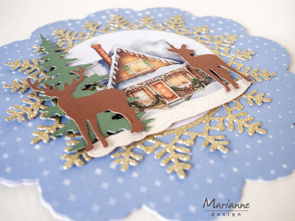 Marianne Design Die Cuts Frosty Winter (9pcs) (VK9655)