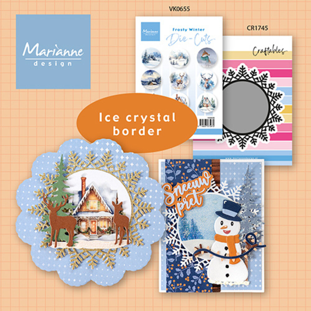 Marianne Design Craftables Open Ice Crystal (CR1745)