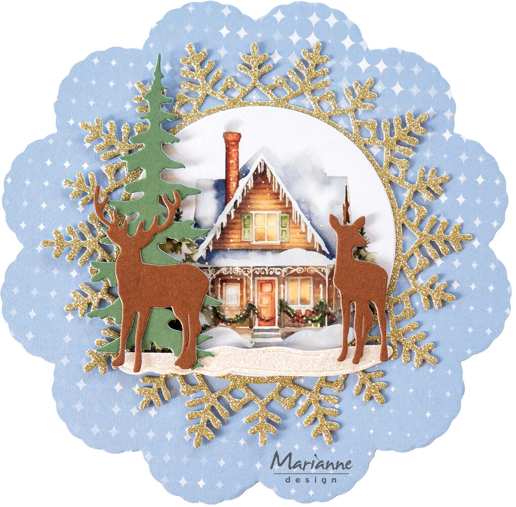 Marianne Design Craftables Open Ice Crystal (CR1745)