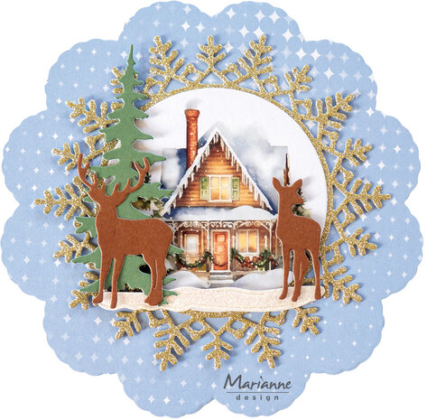 Marianne Design Craftables Open Ice Crystal (CR1745)
