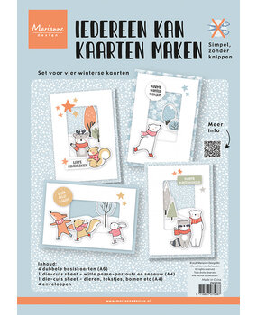 Marianne Design DIY A4 'Iedereen kan Kaarten Maken' Set (PK9228)