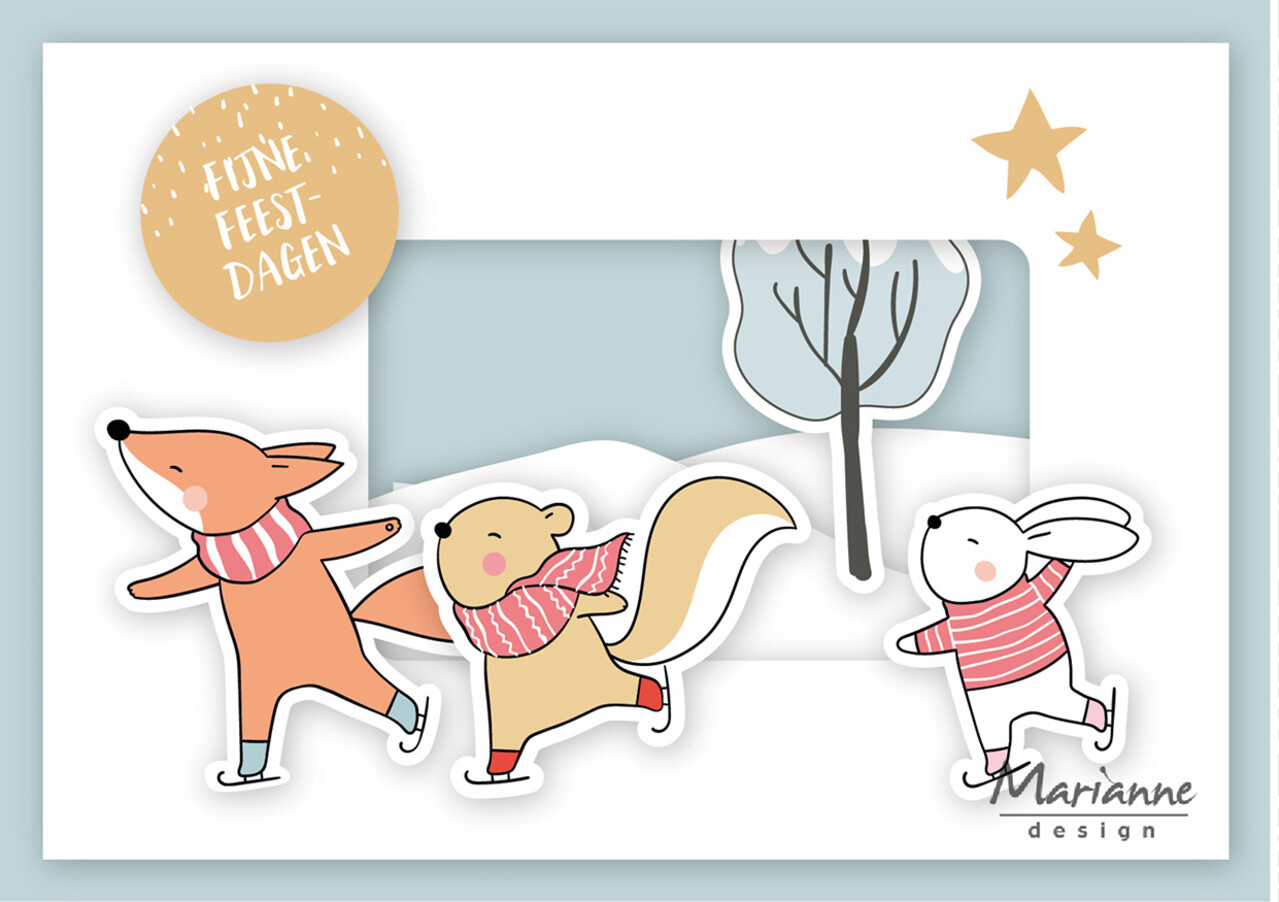 Marianne Design DIY A4 'Iedereen kan Kaarten Maken' Set (PK9228) Marianne Design DIY A4 'Iedereen kan Kaarten Maken' Set (PK9228)