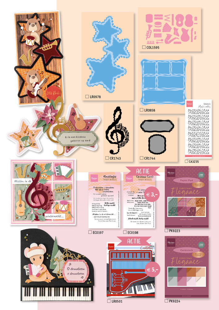 Marianne Design Leaflet The Collection #165 September 2026 (CAT13165) Marianne Design Leaflet The Collection #165 September 2026 (CAT13165)