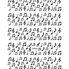 Marianne Design Decoration Stickers Music Notes (CA3235)