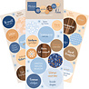 Marianne Design Decoration Stickers Frosty Winter by Marleen (CA3234) Marianne Design Decoration Stickers Frosty Winter by Marleen (CA3234)