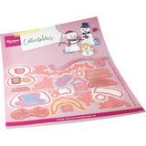 Marianne Design Collectables Happy Snowmen by Marleen (COL1596)