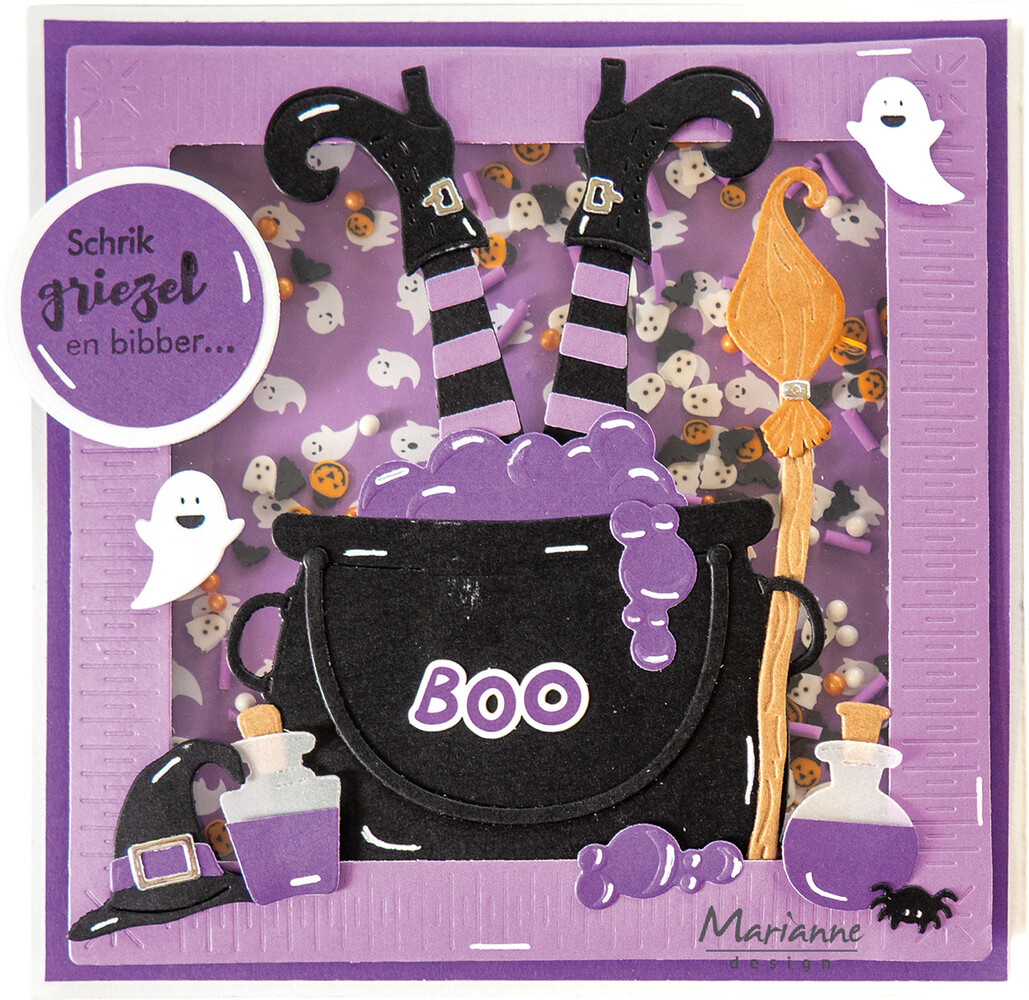 Marianne Design Creatables Witch in the Kettle (includes LR0882) (LR0979) Marianne Design Creatables Witch in the Kettle (includes LR0882) (LR0979)