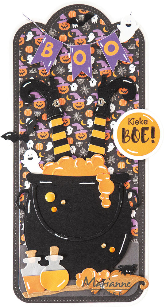 Marianne Design Creatables Witch in the Kettle (includes LR0882) (LR0979) Marianne Design Creatables Witch in the Kettle (includes LR0882) (LR0979)