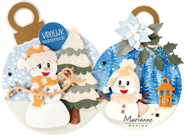 Marianne Design Decoration Stickers Frosty Winter by Marleen (CA3234) Marianne Design Decoration Stickers Frosty Winter by Marleen (CA3234)
