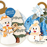 Marianne Design Decoration Stickers Frosty Winter by Marleen (CA3234) Marianne Design Decoration Stickers Frosty Winter by Marleen (CA3234)