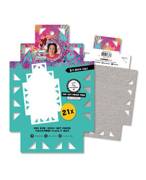 Art By Marlene Die-Cut Paper Tags Art Deco Tags (ABM-26-TAGBL15)