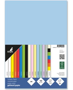 Kangaro KTC Paper A4 160gr Pastel Blue Pack (50pcs) (K-0039P003)