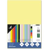 Kangaro KTC Paper A4 160gr Pastel Yellow Pack (50pcs) (K-0039P002)