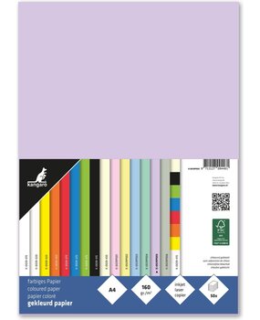 Kangaro KTC Paper A4 160gr Pastel Lilac Pack (50pcs) (K-0039P005)