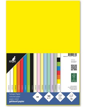 Kangaro KTC Paper A4 160grs Yellow Pack (50pcs) (K-0039-025)