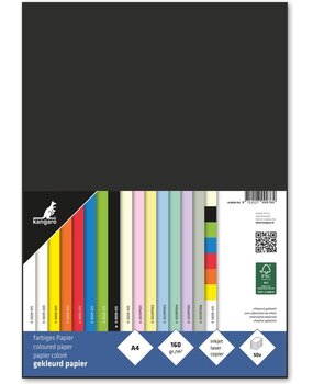 Kangaro KTC Papier A4 160grs Zwart Pak (50pcs) (K-0039-315)