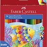 Faber Castell Watercolour Pencils FC Kinder Box of 24 inc. Brush (FC-114425) Faber Castell Watercolour Pencils FC Kinder Box of 24 inc. Brush (FC-114425)