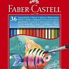 Faber Castell Watercolour Pencils FC Kinder Box of 36 inc. Sharpener + Brush (FC-114437) Faber Castell Watercolour Pencils FC Kinder Box of 36 inc. Sharpener + Brush (FC-114437)